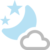 Saturday Night Forecast - Partly Cloudy